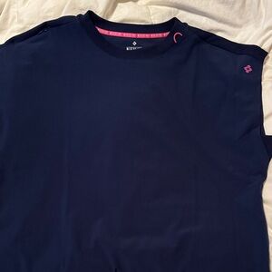 Navy Blue women’s scrub shirt